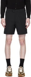 TOM FORD BLACK TAILORED SHORTS