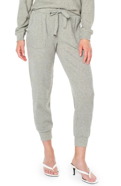 Rachel Rachel Roy Luna Ribbed Crop Drawstring Joggers In Deep Lichen