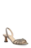 Pelle Moda Felice Sandal In Pewter
