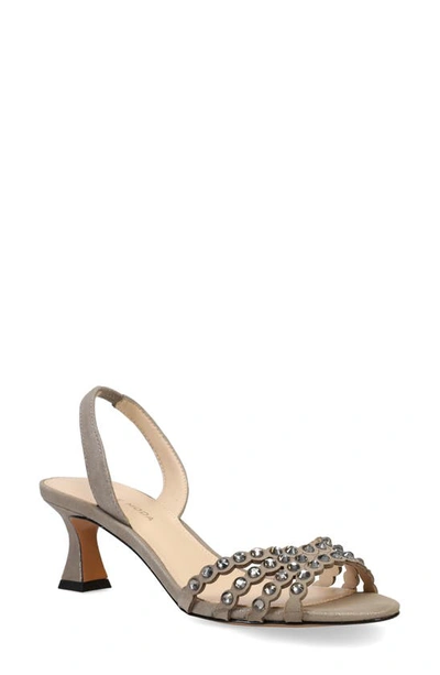 Pelle Moda Felice Sandal In Pewter