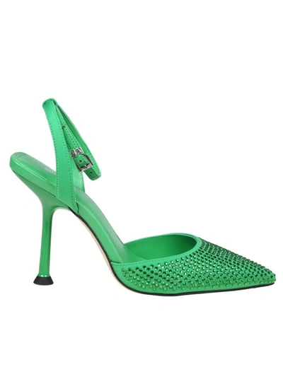 Michael Kors Imani Green Slingback Pump