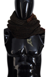 Dolce & Gabbana Multicolor Knitted  Neck Wrap Shawl Scarf In Multi