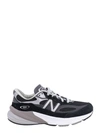 NEW BALANCE NYLON AND SUEDE SNEAKERS,a4f0f6c2-76f3-7587-50be-4fda5d6bf715