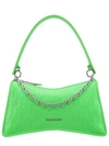 KARL LAGERFELD GREEN RECYCLED MATERIAL SHOULDER BAG,5d2b9321-d95a-a7de-2bce-f75d5a14d3a1