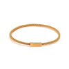 RODERER GIACOMO BRACELET - STAINLESS STEEL CABLE YELLOW GOLD,b30c2960-7260-ccc1-3894-baf24fd45cee