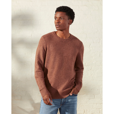 Upwest Sunday Crewneck Sweater In Brown