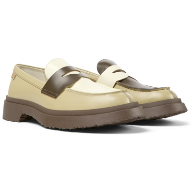 Camper Formal Shoes For Women In Beige,white,brown