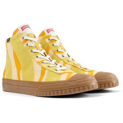 Camper Sneakers For Men In Orange,yellow,white