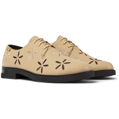 Camper Formal Shoes For Women In Beige