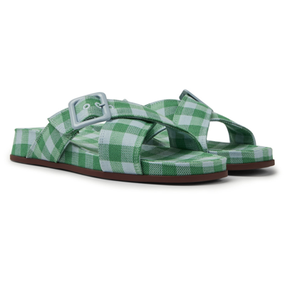 Camper Sandals For Women In Green,blue
