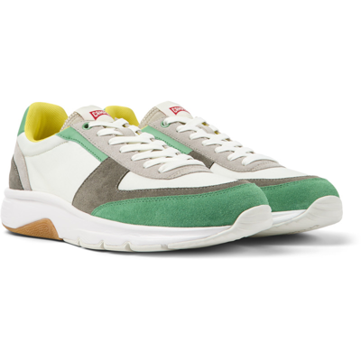 Camper Sneakers For Men In Grey,white,green