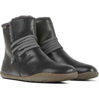 Camper Ankle Boots For Women In Black