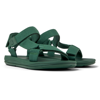 Camper Match Touch-strap Sandals In Green