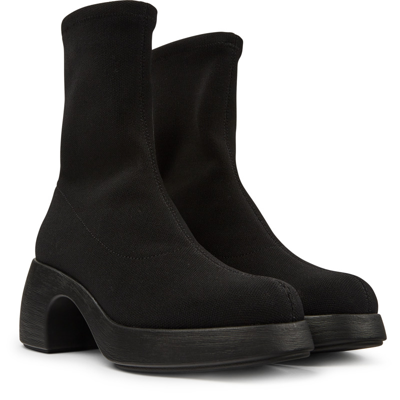 Camper Boots For Women In Black