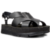 Camper Oruga Up Sandals In Black