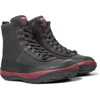 Camper Pue Pista Waterproof Boot In Grey,black