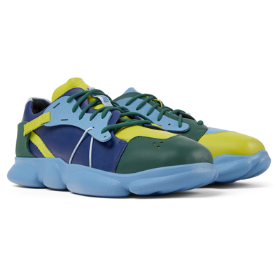 Camper Sneakers For Men In Green,blue