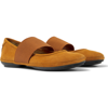 Camper Right Nina Ballet Flat In Brown