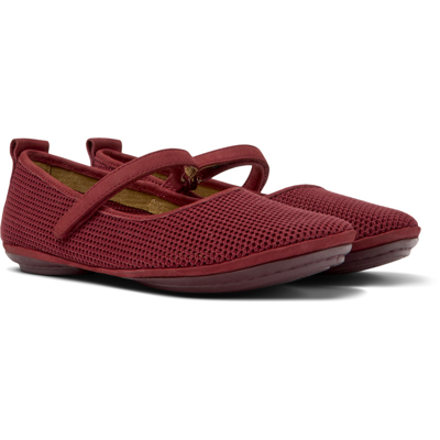 Camper Ballerinas For Women In Burgundy