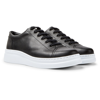 Camper Runner Up Platform Sneakers In Black