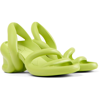 Camper Kobarah Sculpted Heels In Green