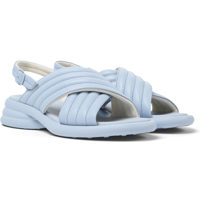 Camper Spiro Cross-strap Sandals In Blue