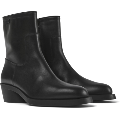 Camper Ankle Boots For Women In Black