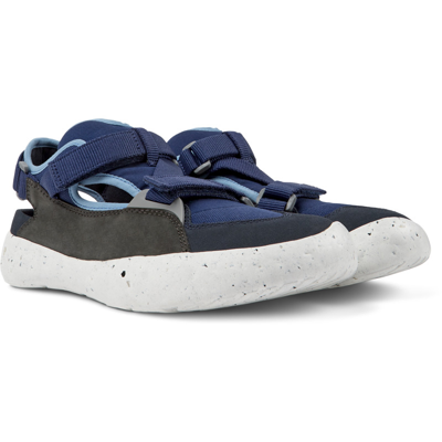 Camper Peu Stadium Sandalen Mit Klettverschluss In Blue,grey