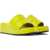 Camper Misia Platform Wedge Sandal In Green