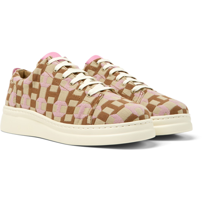 Camper Sneakers For Women In Beige,pink,brown