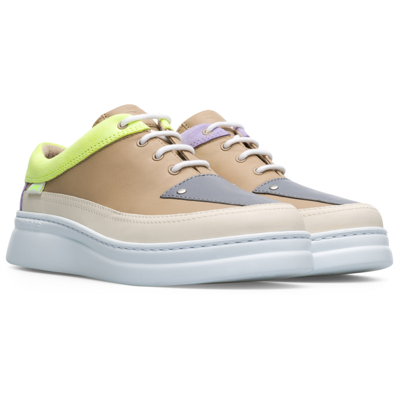 Camper Sneakers For Women In Beige,yellow,purple