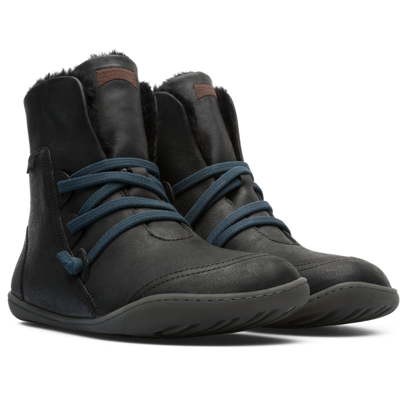 Camper Ankle Boots For Women In Black