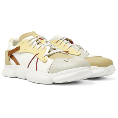 Camper Sneakers For Men In White,grey,beige
