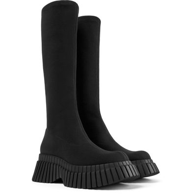 Camper Boots For Women In Black