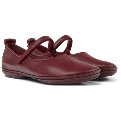 Camper Ballerinas For Women In Burgundy