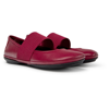 Camper Flat Slip-on Ballerina Shoes In Red