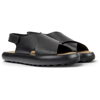 Camper Pelotas Flota Slingback Sandals In Black
