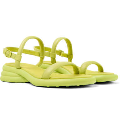 Camper Spiro Strappy Sandals In Green