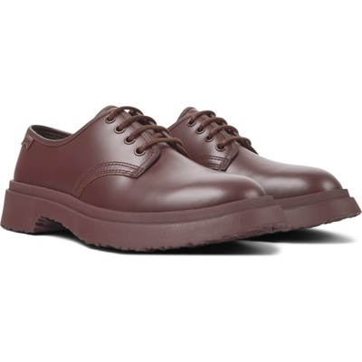 Camper Formal Shoes For Women In Burgundy