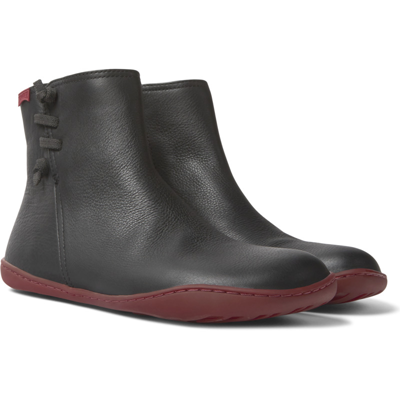 Camper Ankle Boots For Women In Black