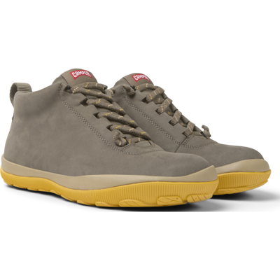 Camper Ankle Boots For Women In Brown Gray