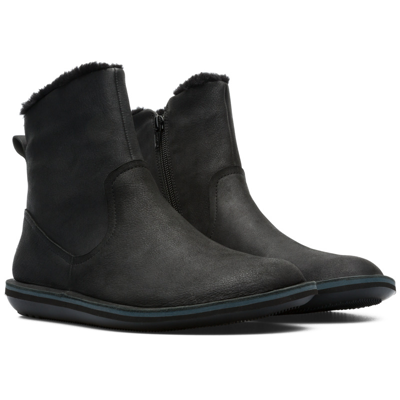 Camper Ankle Boots For Women In Black