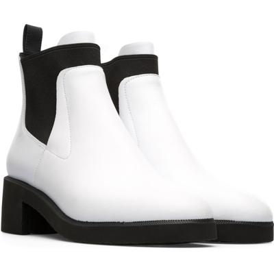 Camper Ankle Boots For Women In White