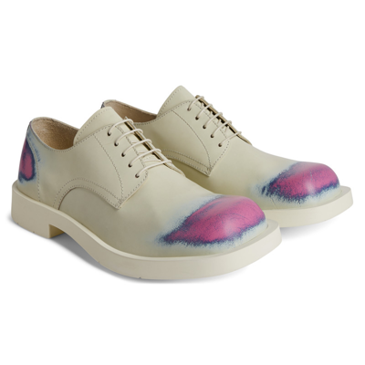 Camperlab Formal Shoes For Men In White,pink,blue