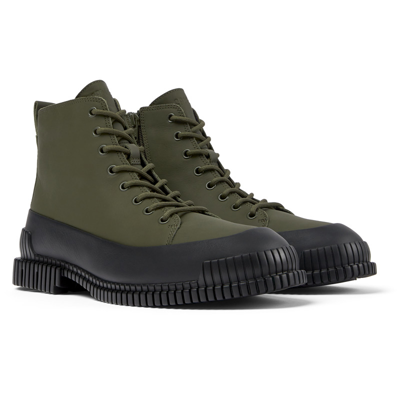 Camper Ankle Boots For Men In Green,black