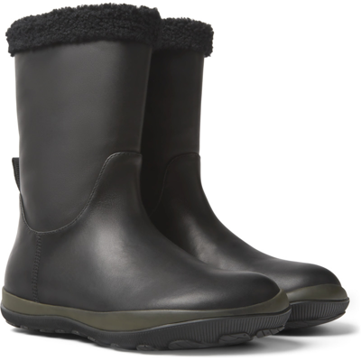 Camper Boots For Women In Black