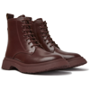 Camper Boots For Women In Burgundy