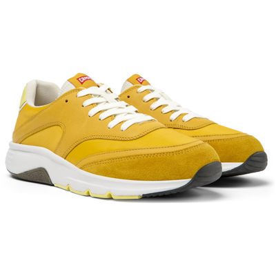 Camper Sneakers For Men In Yellow,white