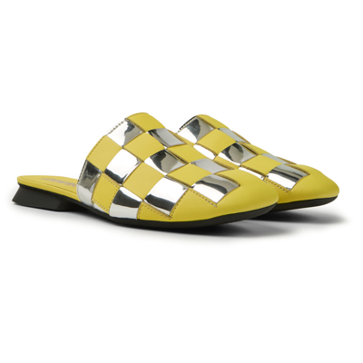 Camper Sandals For Women In Grey,yellow