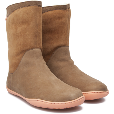 Camper Boots For Women In Brown